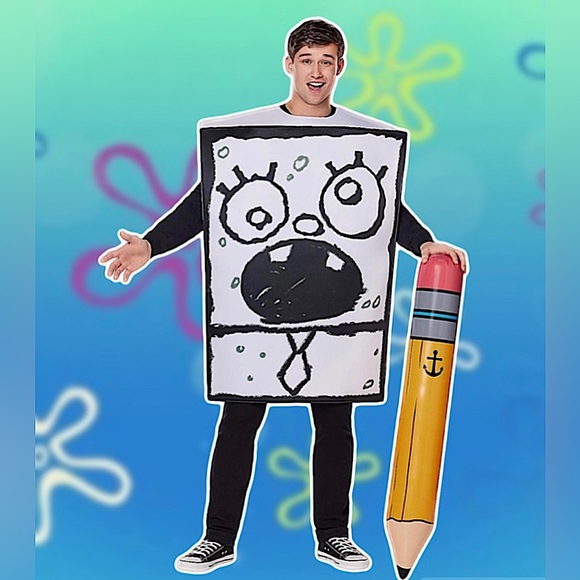 Spirit Other - ✏️ADULT DOODLEBOB COSTUME SPONGEBOB